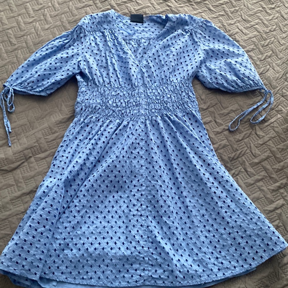 Just Taylor eyelet dress